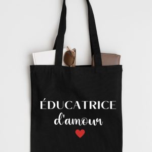 Sac fourre-tout éducatrice d&rsquo;amour