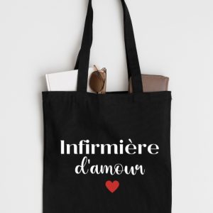 Sac fourre-tout infirmière d&rsquo;amour