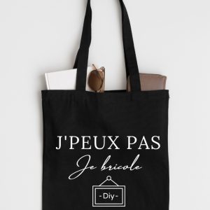 Sac fourre-tout j&rsquo;peux pas je bricole DIY
