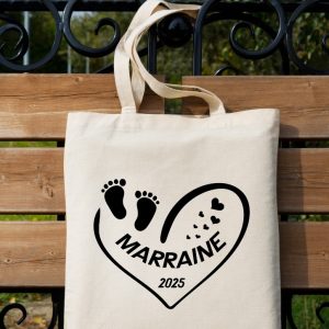 Sac fourre-tout marraine 2025