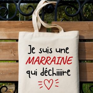 Sac fourre tout marraine qui déchire