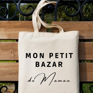 Sac cabas mon petit bazar de maman