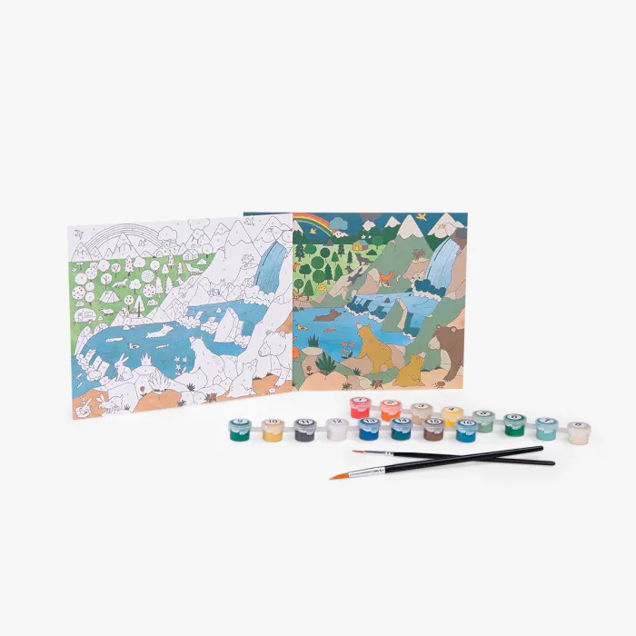 Peintures au numéro Explorateur, Moulin Roty – Image 2