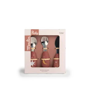 Set de 3 Couverts Bébé  Après la Pluie – Moulin Roty