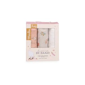 Set de 3 Langes Ecole de Danse, Moulin Roty