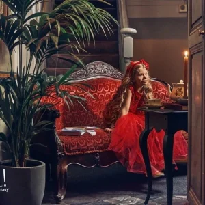 Déguisement Robe Scarlet-Plusieurs Tailles