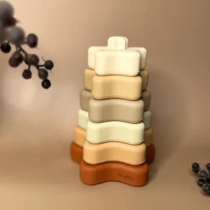 Etoiles à empiler – Léo et Léa – Beige