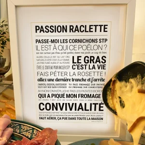Affiche Passion Raclette – TOUT EST DIT