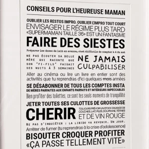 Affiche Heureuse Maman – TOUT EST DIT