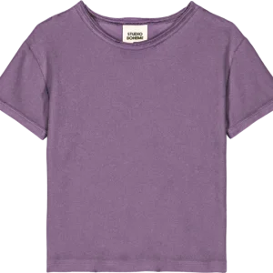 T-shirt éponge violet – STUDIO BOHEME