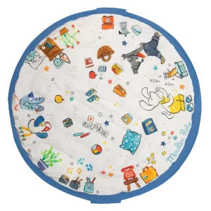 Tapis de jeu molletonné & sac de rangement, Moulin Roty