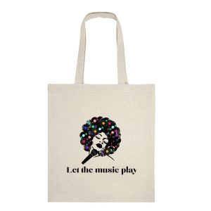 Tote bag Let the Music Play