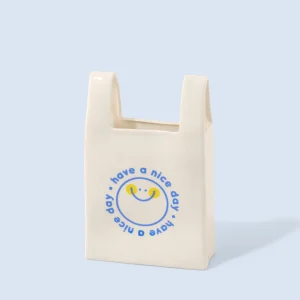 Vase Sac en Céramique, Fluid Market