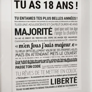 Carte 18 ans – TOUT EST DIT
