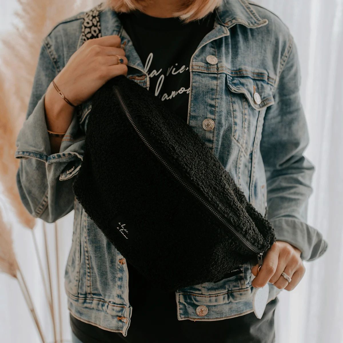 Sac banane Moumoute noire, Mon Petit Léon – Image 3