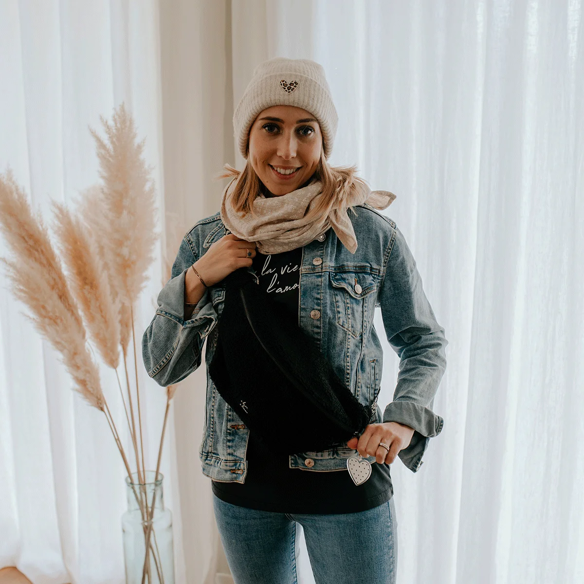 Sac banane Moumoute noire, Mon Petit Léon – Image 2