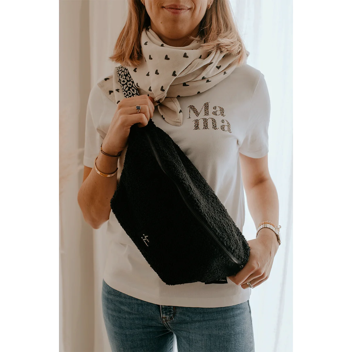 Sac banane Moumoute noire, Mon Petit Léon – Image 4