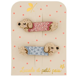Barrettes teckels (paire)