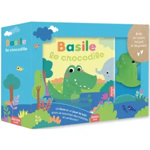 Livre De Bain Basile Le Crocodile, AUZOU