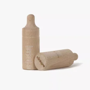 Biberon 10cm en bois gradué Sisteron pour poupée