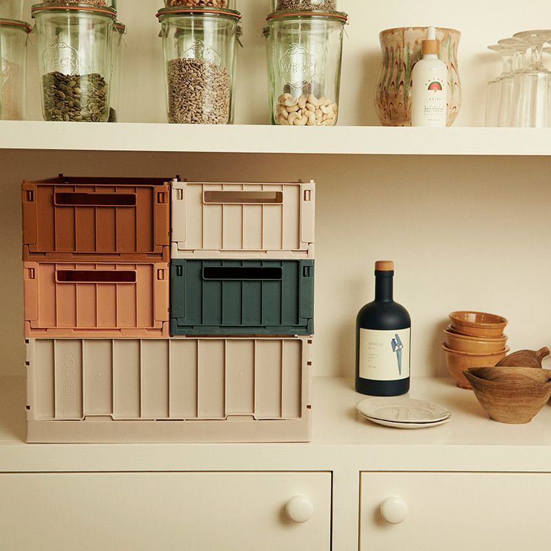 Pack de 2 boites de rangement taille M | Sable – Image 4