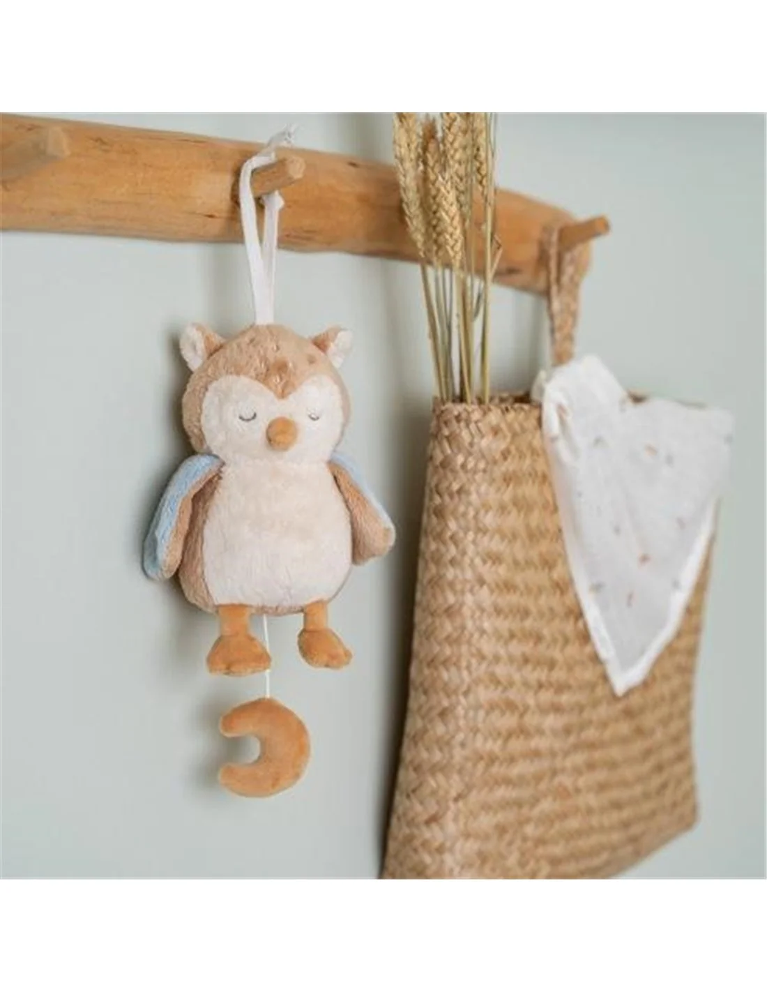 Boîte à Musique Hibou Multicolore, Little Dutch