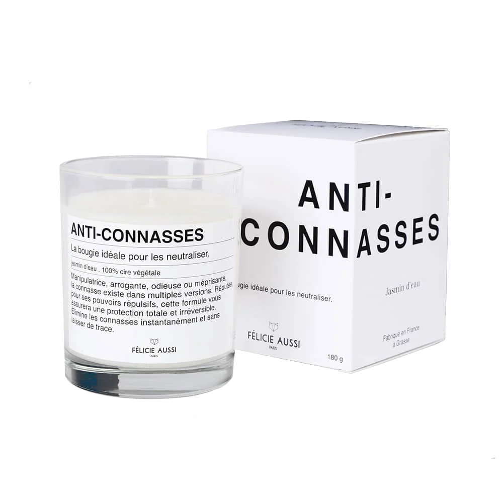 Bougie Parfumée Anti-Connasse