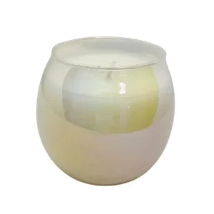 Bougie Parfumée 170g Fête Nacrée Musc Irisé , Mathilde M.
