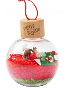Boule de Noël Sensorielle rouge – Petit Boum