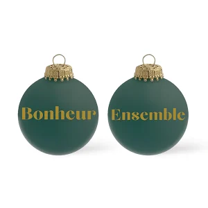 Boule de Noël | Bonheur – Ensemble