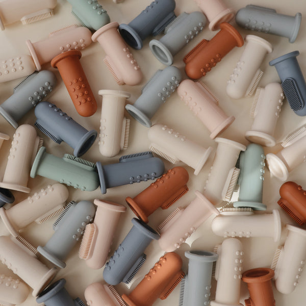 Brosse à dents à doigts | Bleu & Sable – Image 5