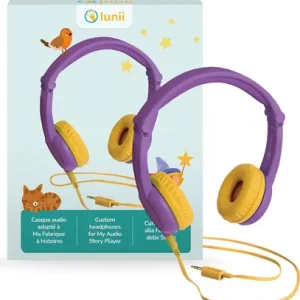 Casque Audio Violet pour Ma Fabrique à Histoires,  Lunii