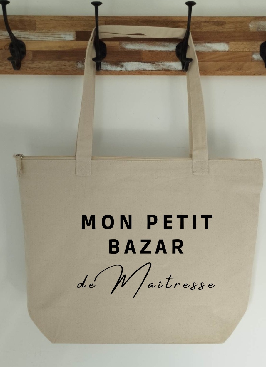 Sac mon Petit Bazar de Maîtresse – Cadeau fin d’année – Image 4