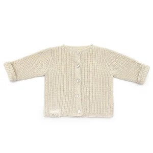GILET TRICOT – COTON BIO