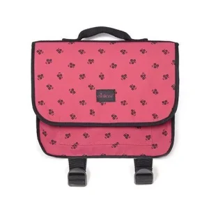 *Cartable LILI en toile Capucine « Fushia »