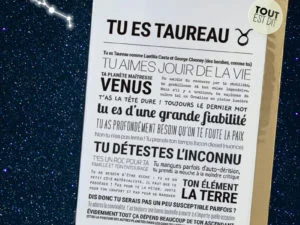 Carte astrologie Taureau – TOUT EST DIT