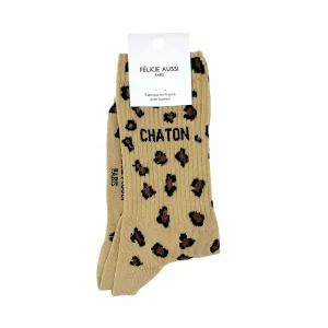 Chaussettes Léopard « Chaton », Félicie aussi