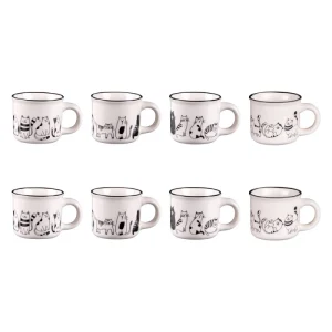 Coffret de 8 tasses Friends 11 cl, BASTIDE