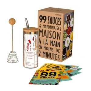 Coffret Shaker 99 Sauces à la Maison, Cookut.