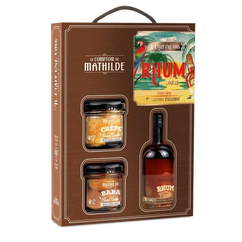 Coffret Il Était une Fois le Rhum, Comptoir de Mathilde