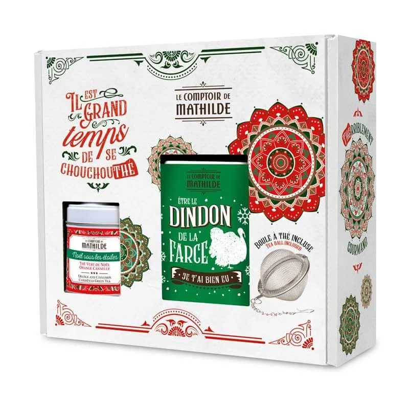 Coffret Mug + Thé + Boule à Thé