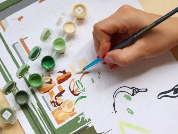 Peinture au Numéro Boulangeries Parisiennes – Image 4