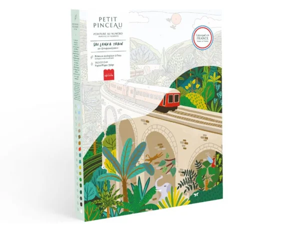 Peinture au Numéro Sri Lanka, La Petite Epicerie