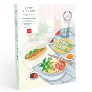 Peinture au Numéro Vietnamese Food, La Petite Epicerie
