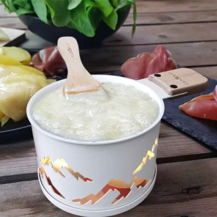 Raclette à la bougie Cookut – Blanc Montagne – Image 2