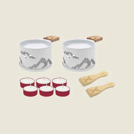 Raclette à la bougie Cookut – Blanc Montagne – Image 3