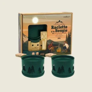Raclette à la bougie Cookut – Sapin vert