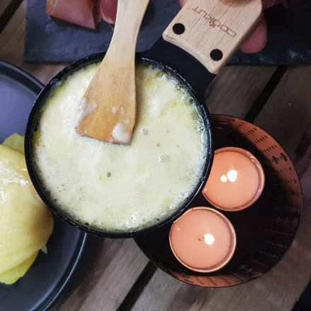 Raclette à la bougie Cookut – Montagne noir – Image 3