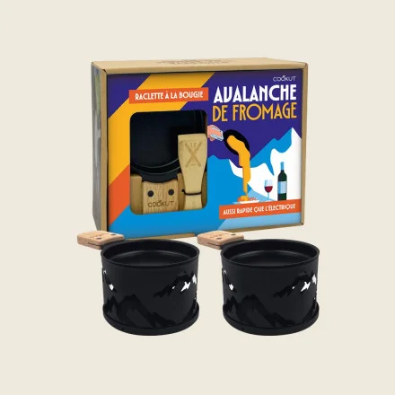 Raclette à la bougie Cookut – Montagne noir