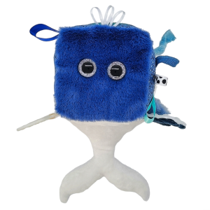 Cube d’activité Baleine (personnalisable prénom)